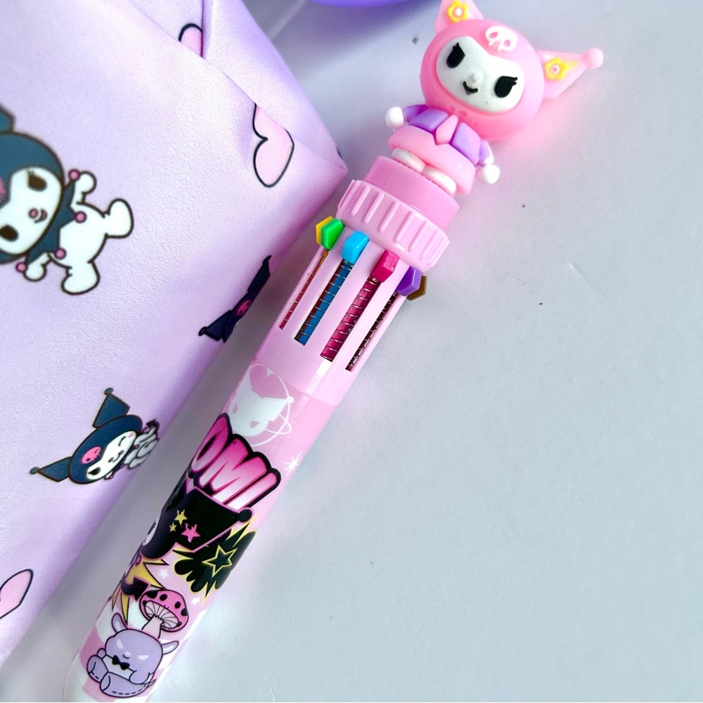 💜(KUR313) Kuromi Adorable 4-Piece Lunch Cooler Bundle! - Picture 9 of 10